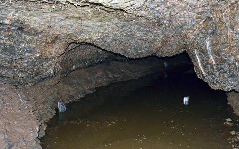 Povodeň v Punkevních jeskyních, říjen 2020