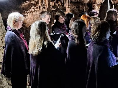 Benefiční koncert v Punkevních jeskyních, 9. 12. 2023