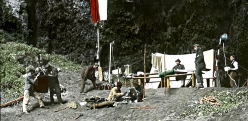 Absolonova výprava na dno Macochy od 28. srpna do 2. září 1905. Foto MZM